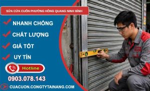 sửa cửa cuốn phường Hồng Quang Ninh Bình