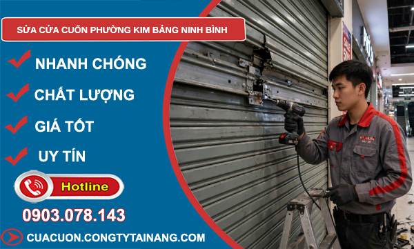 sửa cửa cuốn phường Kim Bảng Ninh Bình
