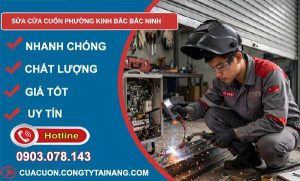 sửa cửa cuốn phường Kinh Bắc Bắc Ninh