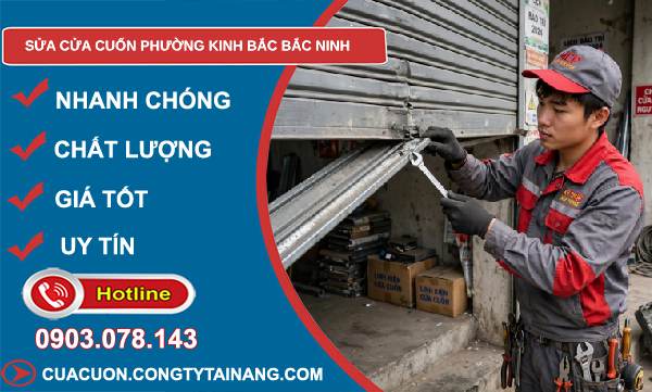 sửa cửa cuốn phường Kinh Bắc