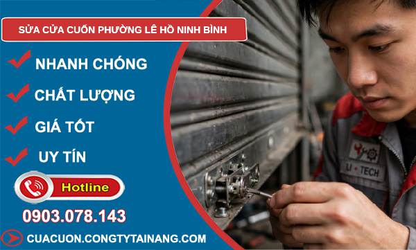 sửa cửa cuốn phường Lê Hồ
