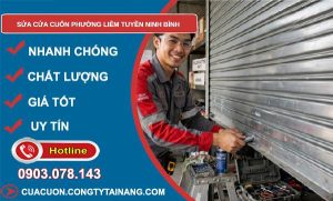 sửa cửa cuốn phường Liêm Tuyền
