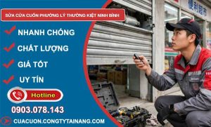 sửa cửa cuốn phường Lý Thường Kiệt