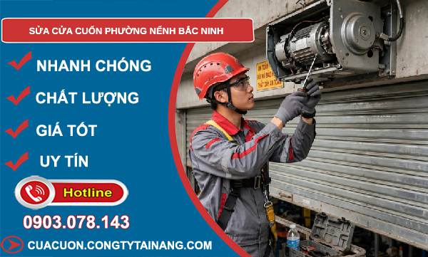 sửa cửa cuốn phường Nếnh Bắc Ninh