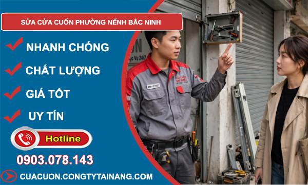 sửa cửa cuốn phường Nếnh