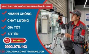 sửa cửa cuốn phường Phương Liễu Bắc Ninh