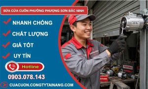 sửa cửa cuốn Phượng Sơn