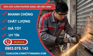 sửa cửa cuốn phường Song Liễu Bắc Ninh