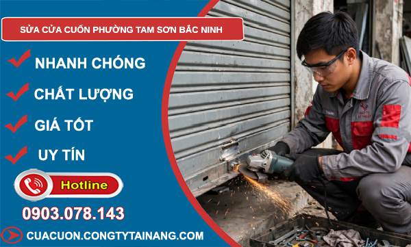 sửa cửa cuốn phường Tam Sơn