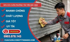 sửa cửa cuốn phường Tân Tiến Bắc Ninh