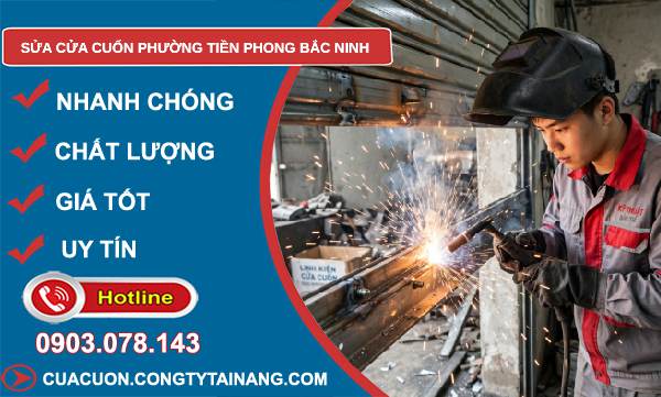 sửa cửa cuốn phường Tiền Phong