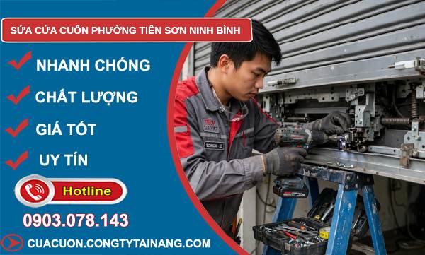 sửa cửa cuốn phường Tiên Sơn
