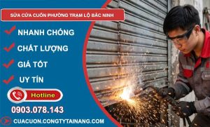 sửa cửa cuốn phường Trạm Lộ Bắc Ninh