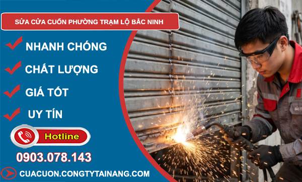 sửa cửa cuốn phường Trạm Lộ Bắc Ninh