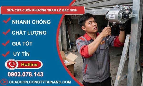 sửa cửa cuốn phường Trạm Lộ
