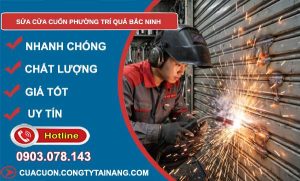 sửa cửa cuốn phường Trí Quả Bắc Ninh
