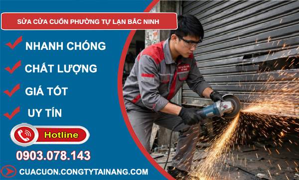 sửa cửa cuốn phường Tự Lạn Bắc Ninh