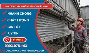 sửa cửa cuốn phường Từ Sơn Bắc Ninh