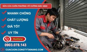 sửa cửa cuốn phường Võ Cường Bắc Ninh