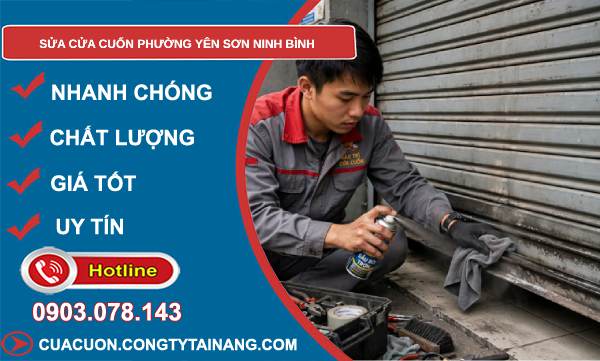 sửa cửa cuốn phường Yên Sơn