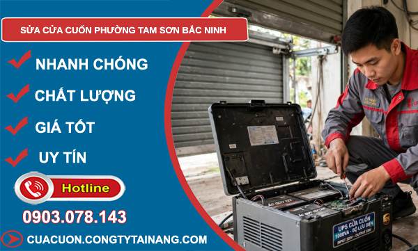 sửa cửa cuốn Tam Sơn