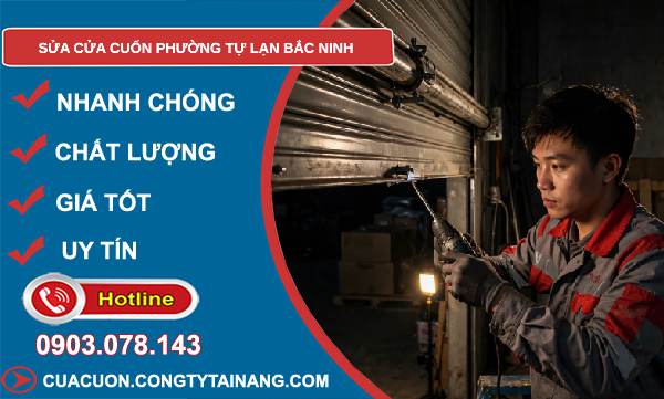 sửa cửa cuốn Tự Lạn