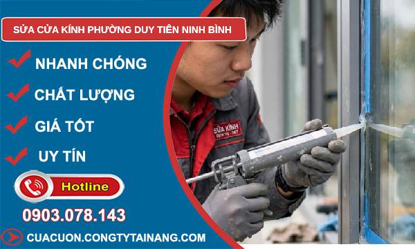 sửa cửa kính Duy Tiên