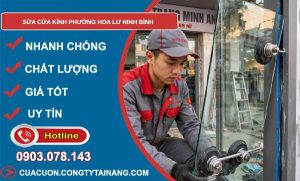 sửa cửa kính Hoa Lư