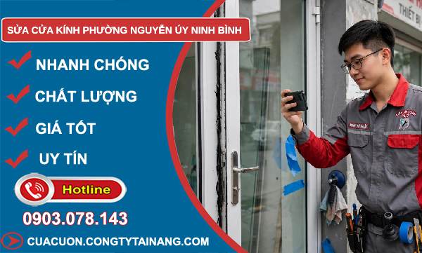sửa cửa kính Nguyễn Úy