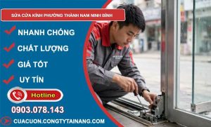 sửa cửa kính phường Thành Nam Ninh Bình