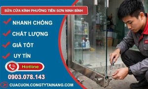 sửa cửa kính phường Tiên Sơn Ninh Bình