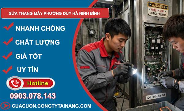 sửa thang máy Duy Hà