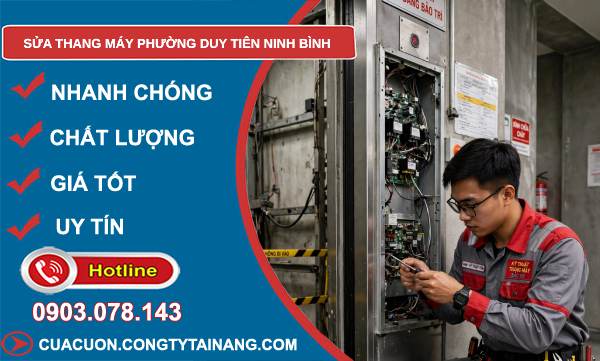 sửa thang máy Duy Tiên