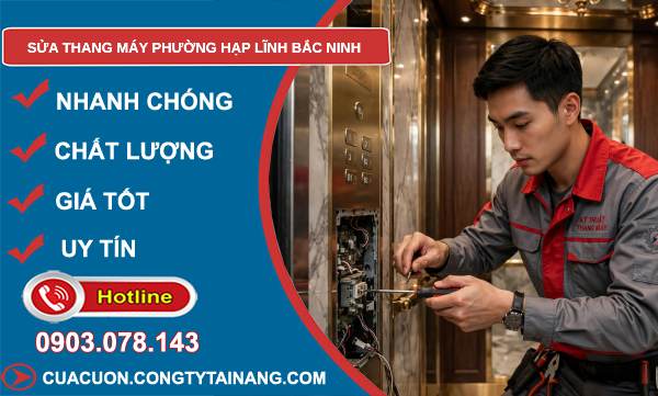 sửa thang máy Hạp Lĩnh