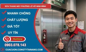 sửa thang máy Lê Hồ