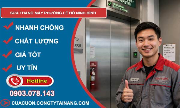 sửa thang máy Lê Hồ