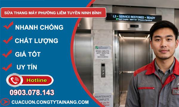 sửa thang máy Liêm Tuyền