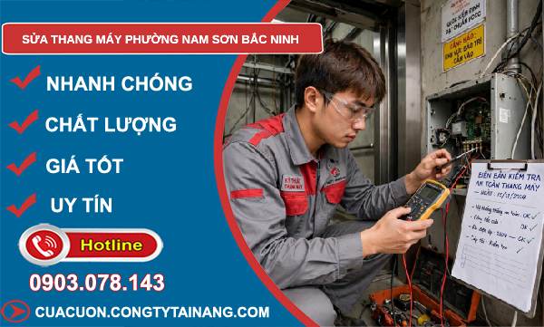 sửa thang máy Nam Sơn