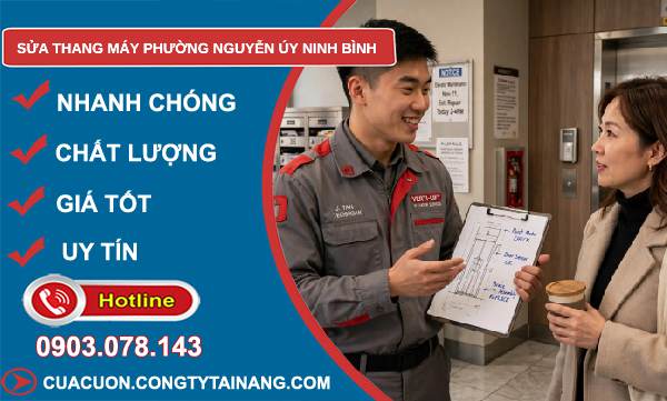 sửa thang máy Nguyễn Úy