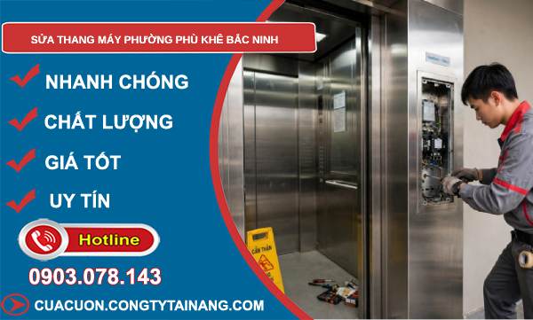 sửa thang máy Phù Khê