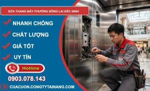 sửa thang máy phường Bồng Lai