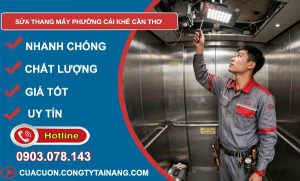 sửa thang máy phường Cái Khế Cần Thơ