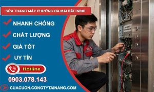 sửa thang máy phường Đa Mai Bắc Ninh