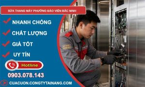 sửa thang máy phường Đào Viên Bắc Ninh
