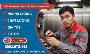 sửa thang máy phường Đông A