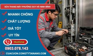 sửa thang máy phường Duy Hà Ninh Bình