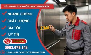 sửa thang máy phường Hoa Lư Ninh Bình
