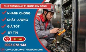 sửa thang máy phường Kim Bảng Ninh Bình