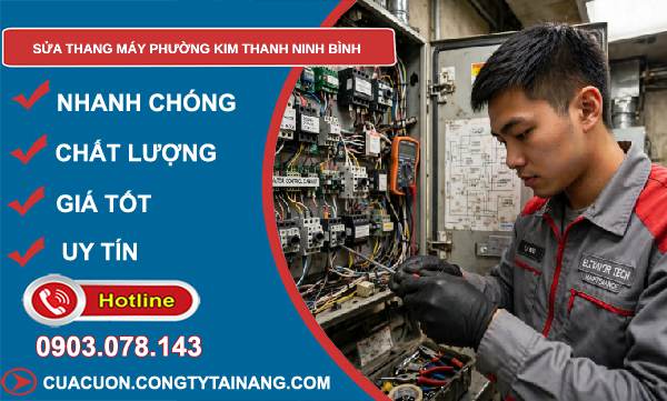 sửa thang máy phường Kim Thanh