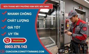 sửa thang máy phường Kinh Bắc